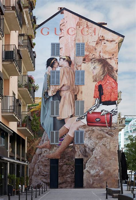 gucci mural soho|Gucci Reveals New Project Through a Mural in Milan .